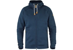 Fjällräven Fleecejacke Vík Hoodie Blau/Dunkelblau/Hellblau