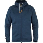 Fjällräven Fleecejacke Vík Hoodie Blau/Dunkelblau/Hellblau
