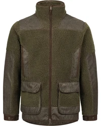 Blaser Fleecejacke Sherpa-Fleece Dunkelgrün/Grün