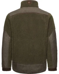 Blaser Fleecejacke Sherpa-Fleece Dunkelgrün/Grün
