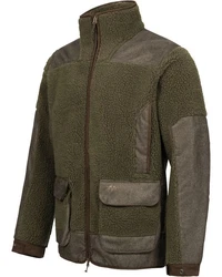 Blaser Fleecejacke Sherpa-Fleece Dunkelgrün/Grün