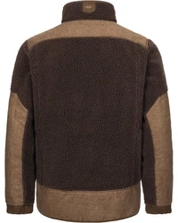 Blaser Fleecejacke Sherpa-Fleece Braun/Dunkelbraun/Khaki