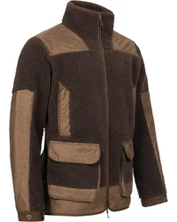 Blaser Fleecejacke Sherpa-Fleece Braun/Dunkelbraun/Khaki