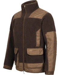 Blaser Fleecejacke Sherpa-Fleece Braun/Dunkelbraun/Khaki