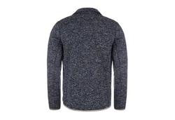 Blue Wave Strickfleecejacke Herren Helge Blau