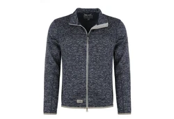 Blue Wave Strickfleecejacke Herren Helge Blau