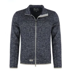 Blue Wave Strickfleecejacke Herren Helge Blau