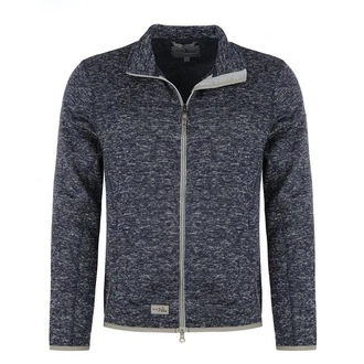Blue Wave Strickfleecejacke Herren Helge Blau Blue Wave Strickfleecejacke Herren Helge Blau