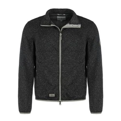 Blue Wave Strickfleecejacke Herren Helge Blau