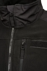 Brandit Fleecejacke Ripstop Jacket (1-St) Dunkelblau/Schwarz/Grau/Dunkelgrün
