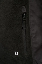 Brandit Fleecejacke Ripstop Jacket (1-St) Dunkelblau/Schwarz/Grau/Dunkelgrün