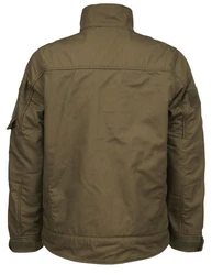 Brandit Fleecejacke Ripstop Jacket (1-St) Dunkelgrün/Braun/Khaki