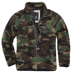 Brandit Herren Teddyfleece Jacket Dunkelgrün