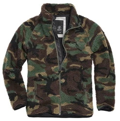 Brandit Herren Teddyfleece Jacket Dunkelgrün