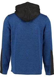Tom Collins Strickfleecejacke Mumep Herren Outdoorjacke hochgeschlossen mit Kapuze Dunkelblau/Blau