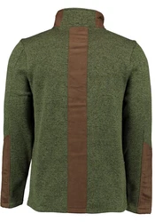 Tom Collins Strickfleecejacke Direne Herren Outdoorjacke Dunkelgrün/Grün