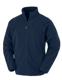 Fleecejacke Microfleece Jacke aus recyceltem Polyester atmungsaktiv RT907