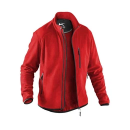 Kbler Fleecejacke Kbler Fleecejacke mittelrot