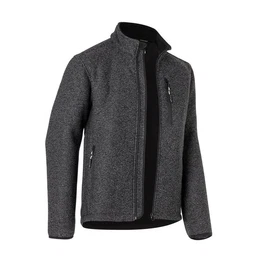 Kbler Fleecejacke Kbler Strick Fleecejacke dunkelgrau