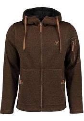 Tom Collins Strickfleecejacke Vazabi Herren Kapuzenjacke 
