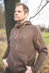 Tom Collins Strickfleecejacke Vazabi Herren Kapuzenjacke 