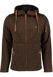 Tom Collins Strickfleecejacke Vazabi Herren Kapuzenjacke 