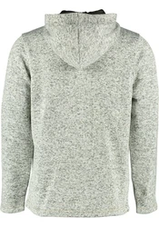 Tom Collins Strickfleecejacke Vazabi Herren Kapuzenjacke Hellgrau/Grau