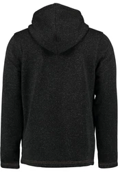 Tom Collins Strickfleecejacke Vazabi Herren Kapuzenjacke Dunkelgrau/Grau
