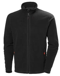 Helly Hansen Fleecejacke OXFORD LIGHT FLEECE JACKET Schwarz/Rot/Dunkelgrau
