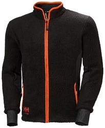 Helly Hansen Plüschjacke CHELSEA EVO PILE JACKET (1-St) Orange/Schwarz/Rot/Braun