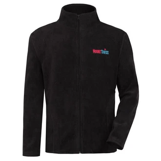 Mount Swiss Fleecejacke LEVIN (1-St) Schwarz