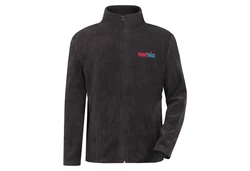 Mount Swiss Fleecejacke LEVIN (1-St) Dunkelgrau/Schwarz/Grau