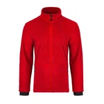Jeff Green Fleecejacke Ares Rot/Dunkelrot