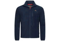 Höhenhorn Eigler Herren Fleece Jacke Full Zip Dunkelblau/Hellblau
