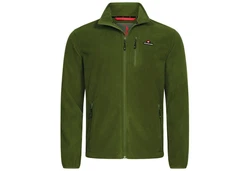 Höhenhorn Eigler Herren Fleece Jacke Full Zip Dunkelgrün/Grün