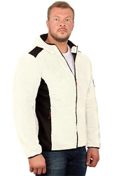 Geographical Norway Fleecejacke Herren Hoodie batufour Off White