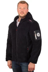 Geographical Norway Fleecejacke Herren Hoodie batufour Navy