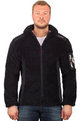 Geographical Norway Fleecejacke Herren Hoodie batufour Navy
