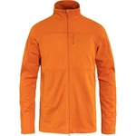 Fjällräven Abisko Lite Fleece Jacket Orange/Braun