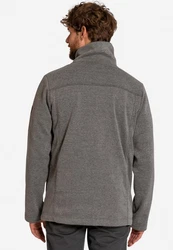 Elkline Fleecejacke Straight On Basic Hellgrau/Grau/Dunkelgrau