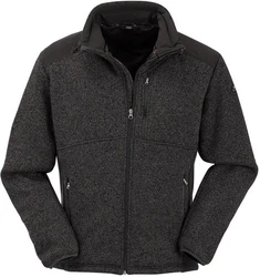 Maul Fleecejacke Brunnthal II-Strickfleecejacke Schwarz