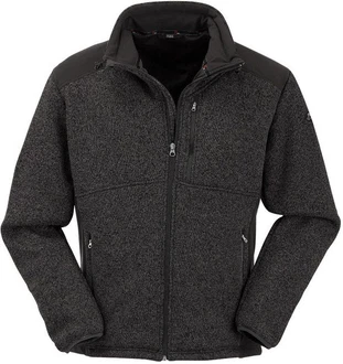 Maul Fleecejacke Brunnthal II-Strickfleecejacke Schwarz