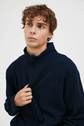 North Bend Fleecejacke NBCocas mit Stehkragen 