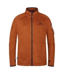 Westfjord Fleecejacke Katla Orange/Braun/Rot