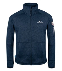 Westfjord Fleecejacke Katla Hellblau/Dunkelblau/Blau