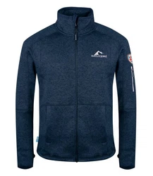 Westfjord Fleecejacke Katla Hellblau/Dunkelblau/Blau