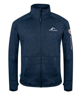 Westfjord Fleecejacke Katla Hellblau/Dunkelblau/Blau