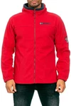 Geographical Norway Fleecejacke Trekking Outdoor Jacke batamazonie Rot