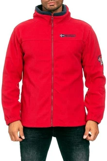 Geographical Norway Fleecejacke Trekking Outdoor Jacke batamazonie Rot