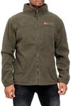 Geographical Norway Fleecejacke Trekking Outdoor Jacke batamazonie Kaki